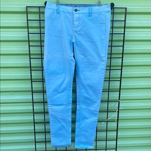 Sky Blue Denim Pants - Picture 1 of 3